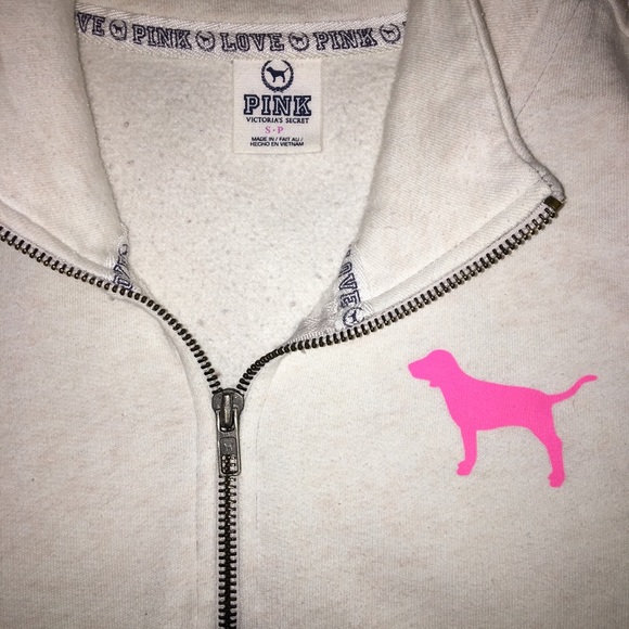 Victoria’s Secret PINK 1/4 zip-up - Picture 3 of 3